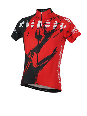Biketags Herren Radtrikot Mud under tire red NEU Fahrradtrikot nur noch Gr. S