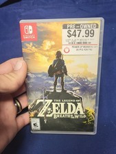 Legend of Zelda Breath of the Wild CASE ONLY Authentic Replacement Nintendo