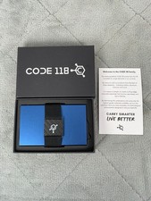 Code 118 Wallet Classic Pacific Blue - New