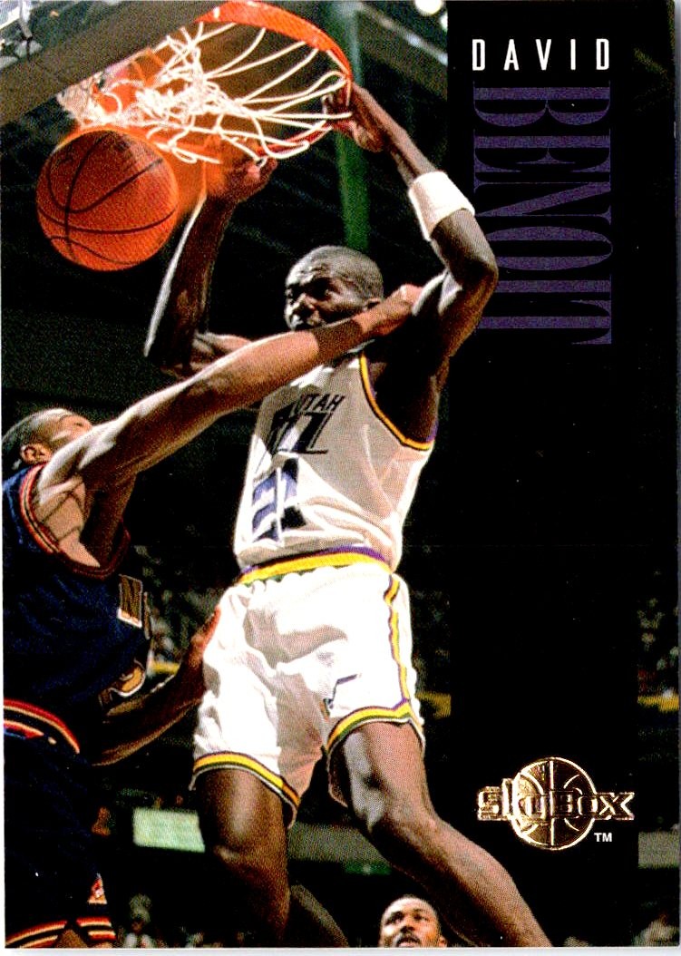1994-95 SkyBox Premium #161 David Benoit