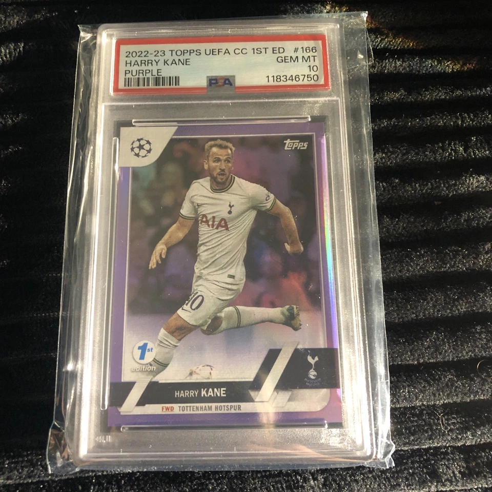 2022-23 Topps First Edition Harry Kane Purple Rc  09/30 Psa10 - Image 4 of 4