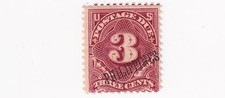 STAMP US PHILIPPINES SCOTT J6  Numeral 3  POSTAGE DUE 3 CENT 1901 MNH