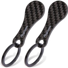 Einkaufswagenlöser, Carbon, Schlüsselanhänger, Einkaufswagenchip, langlebig, ...