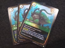 SCUTTLE CRAB (3X) 053/219 RIFTBOUND UNLEASHED...