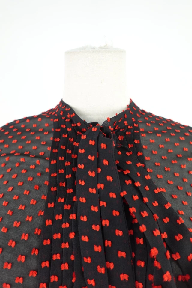 MCQ ALEXANDER MCQUEEN VESTITO DONNA TG 40 DRESS WOMAN ITALY VELATO  CAMICIA POIS - Imagen 2 de 4