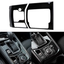 Black For 2017-2025 Mazda Cx5 Accessories Gear Shift Console Panel Cover Trim