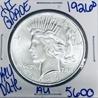 1926 D SILVER PEACE DOLLAR AUTHENTIC HI GRADE U.S. MINT COIN RARE KEY DATE 5600