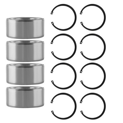 Front & Rear Wheel Bearings & Ring Clip Fit For RZR S 1000 EPS 16-2017 3514822