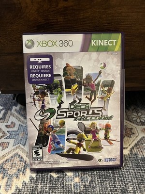 Kinect Deca Sports Freedom (Microsoft Xbox 360, 2010) BRAND NEW FACTORY SEALED