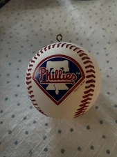 Philadelphia Phillies 1990s 2000s Logo Topperscot Baseball Ornament Deadstock