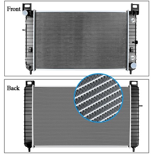 28'' Radiator for Chevy Silverado Tahoe Suburban GMC Sierra Yukon 4.3L 4.8L 5.3L - Foto 3 di 4