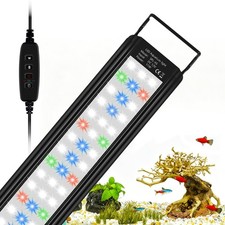 LED Aquarium Light for 18 to 24 Inch Aquarium LED Light 11W Auto On Off with ...