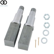 8.251.5 Square Trailer Spindle 84 Wfastening Accessories For 3500 Lbs Axle