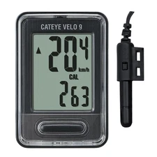 CATEYE Velo Wired Bike Computer Speedometer Odometer for Road MTB Gravel Bikes