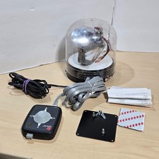 Target Tech Visibeam Ii Clear Rotating Beacon Light 620142 W Remote Plate