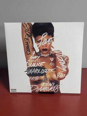 Rihanna - Unapologetic 2x LP - Opaque Fruit Punch Limited Edition Vinyl New