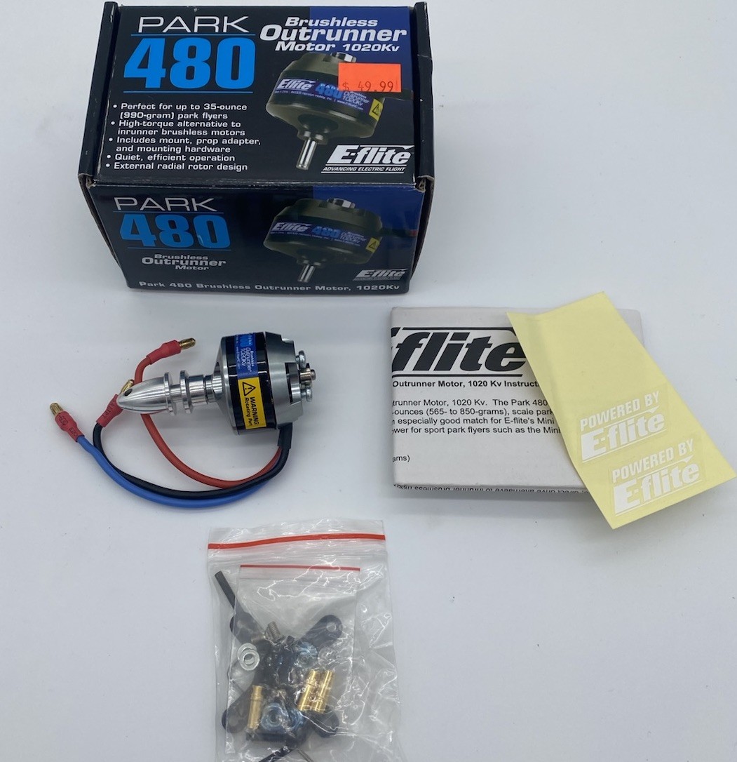 E-Flite Park 480 Brushless Outrunner Electric RC Airplane Mo