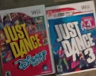 Just Dance Disney Party & Just Dance 3 Nintendo Wii Disney Interactive w/ Manual