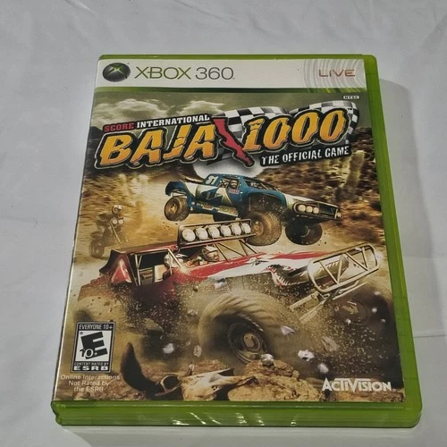 SCORE International Baja 1000: The Official Game Xbox 360 CIB w/Manual-Tested