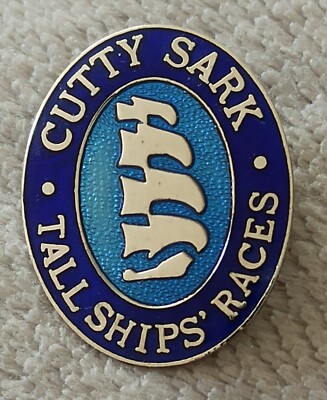 Pins Brosche Boot Cutty Sark Whisky, Scotch, Whiskey. Tall Ships' Races