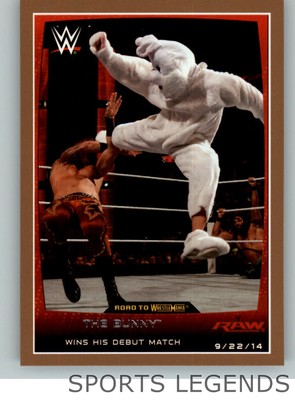 2015 WWE Road to Wrestlemania bronze #50 The Bunny