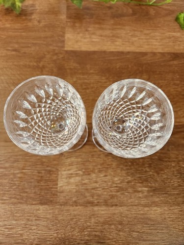 Waterford Crystal CASTLEMAINE Claret Wine Glasses 7 1/8” Tall - Picture 2 of 4