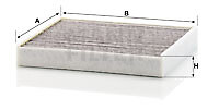 Mann-Filter CUK 2143 Filter, Innenraumluft FÜR Opel Vauxhall