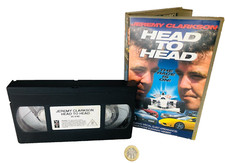 Video Tape VHS Jeremy Clarkson Head to Head NO MOULD See Details Vintage ra