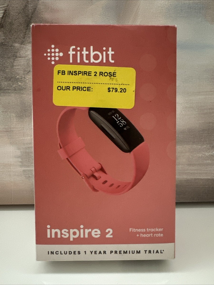 Fitbit Inspire Health Fitness Tracker, Desert Rose, One Size