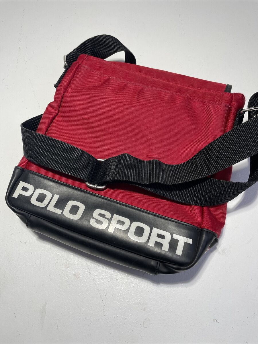 Vintage 90s polo sport Ralph Lauren Red Shoulder Bag Rare Vintage 90s polo sport Ralph Lauren Red Shoulder Bag Rare