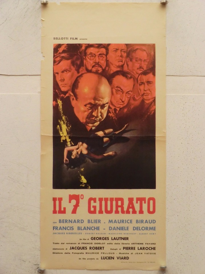 Locandina di Il 7º giurato (1962)