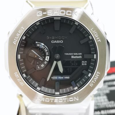 CASIO G-SHOCK GM-B2100D-1AJF Black FULL METAL Silver Solar Watch