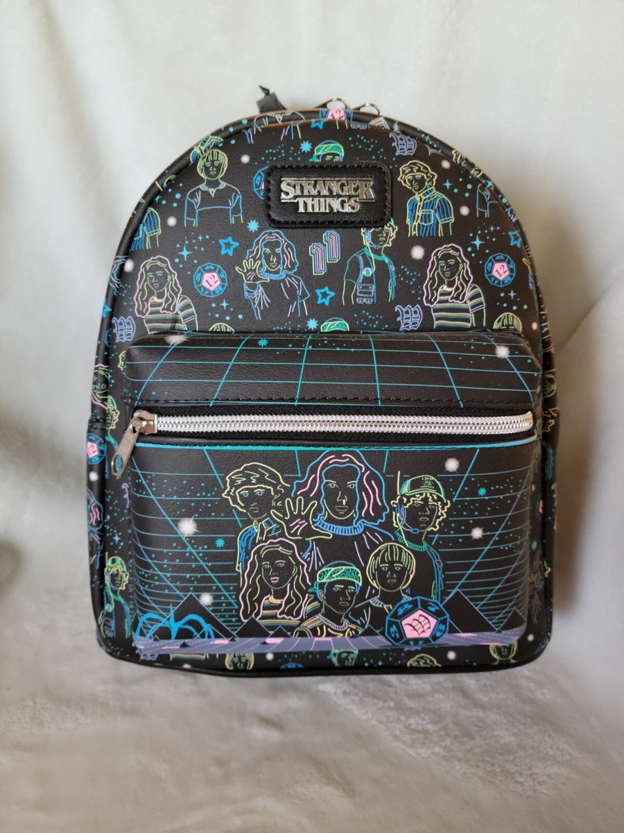 Funko Stranger Things Arcade Mini Backpack Blacklight Exclusive Funko Stranger Things Arcade Mini Backpack Blacklight  main image 4