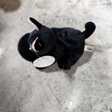 Pound Puppies Scottish Terrier Black Plush Dog 8 Inch Mary Meyer 1998 With Tags