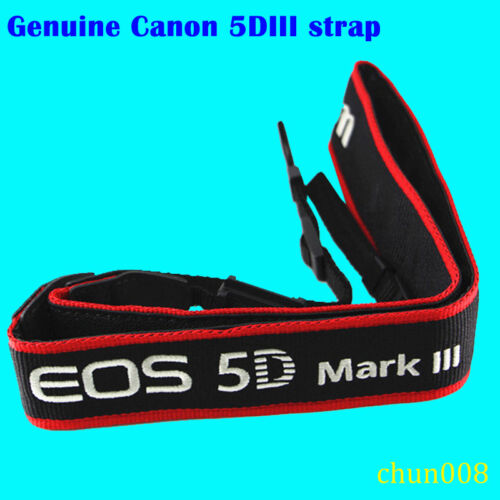 Genuine Original Canon EOS 5D Mark III Shoulder/Neck Strap for EOS 5D Mark III - Zdjęcie 1 z 7