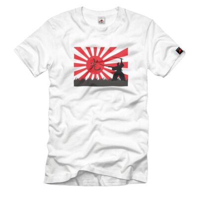 Samurai Krieger Japan Flagge Fahne Sonne Kung-Fu Karate  T Shirt   #2958
