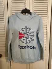 Reebok Classics Women's Starcrest Pullover Fleece Hoodie Size Medium