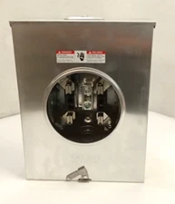 Siemens UAT437-XGF Talon RGLS Meter Socket 200A 600VAC 1PH 3-Wire 4-Jaw NEMA 3R