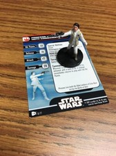 Wizards Star Wars Miniatures Princess Leia, Hoth Commander