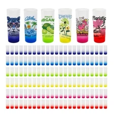 USA Warehouse 144pcs Mixed Color 3oz Sublimation Blanks Colorful Shot Glass