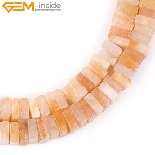 Natural Square Assorted Gemstone Cube Cubic Spacer Beads For Jewelry Making 15" - Zdjęcie 47 z 50