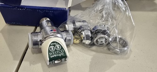 Westco Thermostatic Mixing Valve In Line TMV3/2 15mm SAFEGUARD TMV - Picture 6 of 6