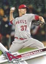 2017 Topps Update #US107 Andrew Bailey Los Angeles Angels