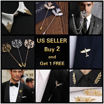 1/2pcs Collar Pin, Men's Shirt Collar Pin, Business Accessories