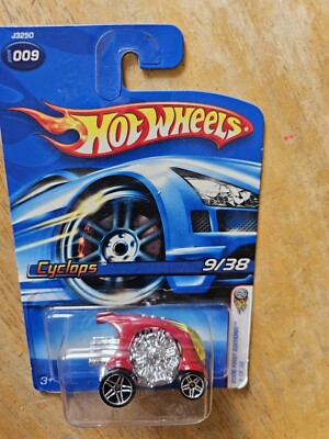 Hot Wheels Cyclops, Red; 2006 First Editions Series 9/38, #009