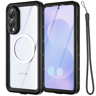 For Samsung Galaxy S25 edge Magnetic Waterproof Case Shockproof Heavy Duty Cover