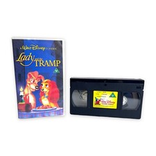 Lady And The Tramp 1 2 VHS 1998 Walt Disney Classic VHS Video Cassette Tape