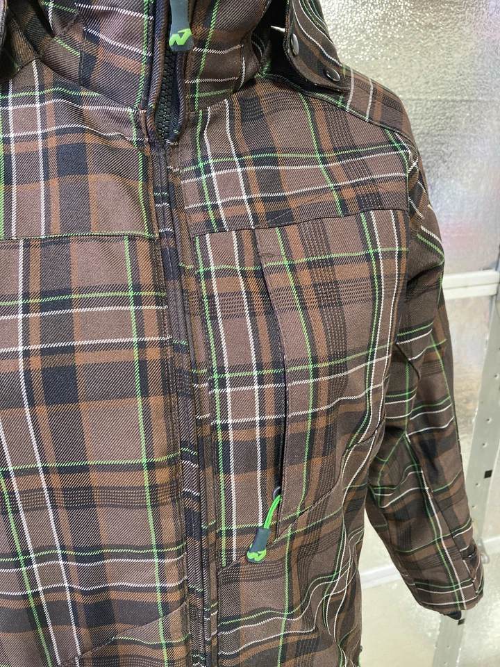 Chaqueta de esquí Nordica - Juvenil pequeña - Cuadros - Snowboard Invierno Nieve - Niños Foto 2 de 4