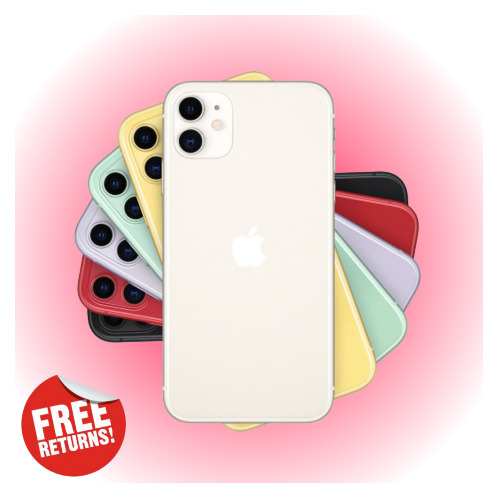 Apple iPhone 11 64GB/128GB Unlocked - Mint Condition - Free