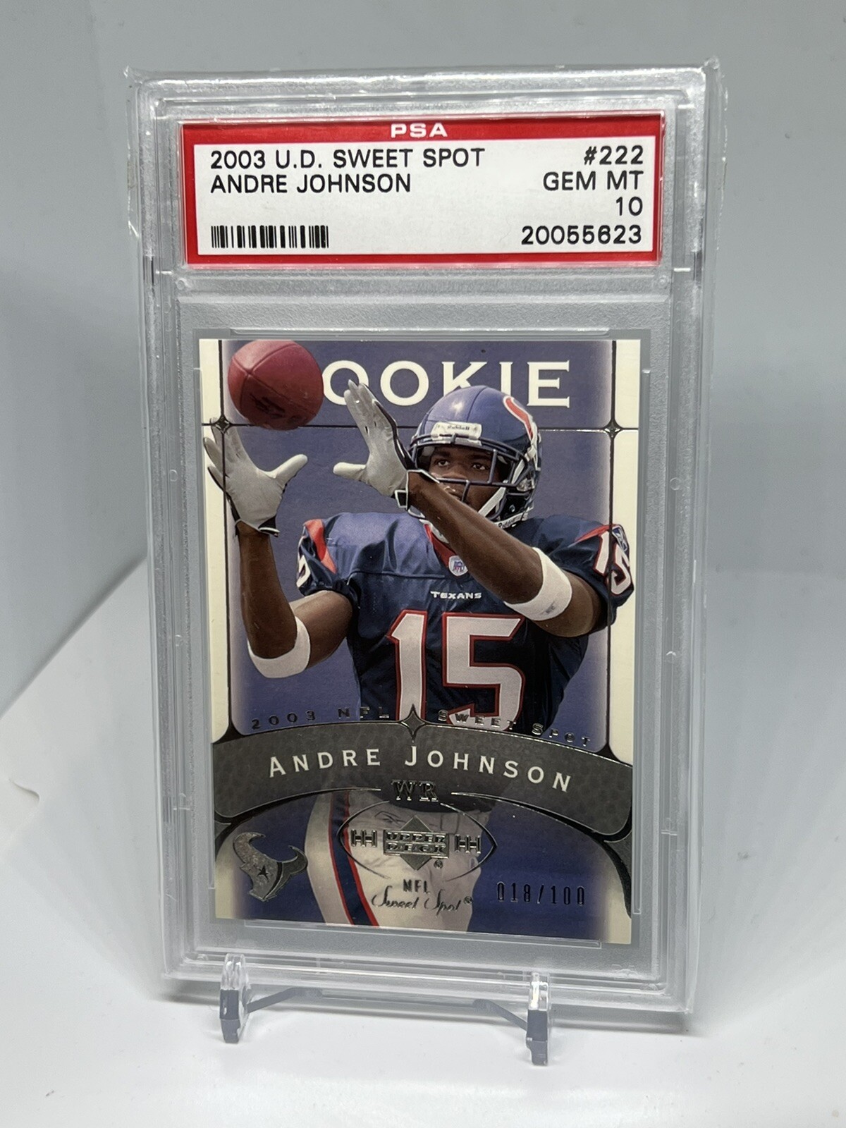 Andre Johnson Upper Deck Sweet Spot #222 Base